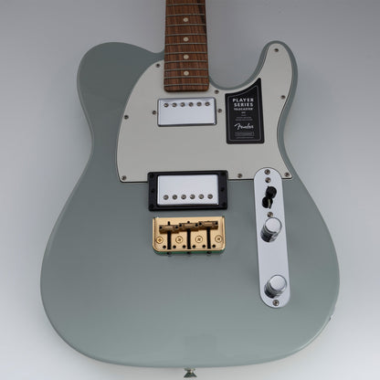 Musiclily Ultra BT011 54mm (2-1/8 inch) String Spacing Full Solid Aluminum Short Plate with Brass Compensated 3-Saddle Vintage Tele Style Bridge