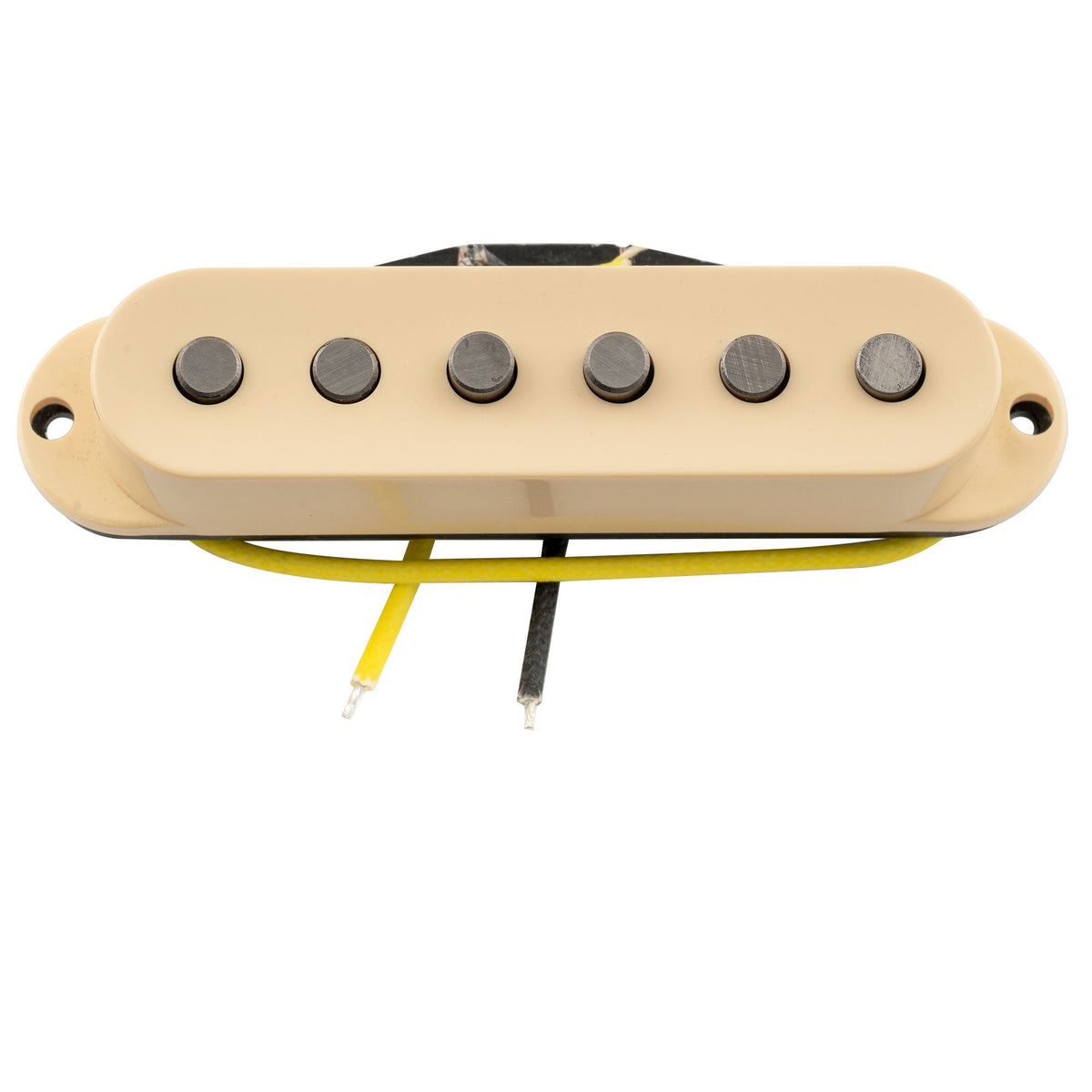 Artec SSA-12R Vintage Style Staggered Alnico 5 Reverse Wound Single Coil Middle Pickup 6.5K for Strat Style Electric Guitar