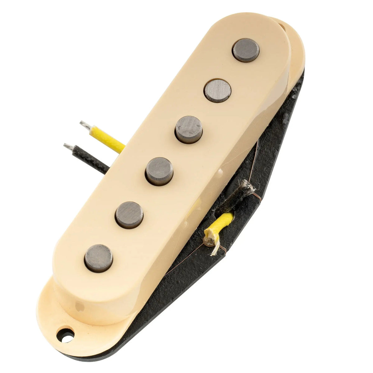 Artec SSA-12R Vintage Style Staggered Alnico 5 Reverse Wound Single Coil Middle Pickup 6.5K for Strat Style Electric Guitar