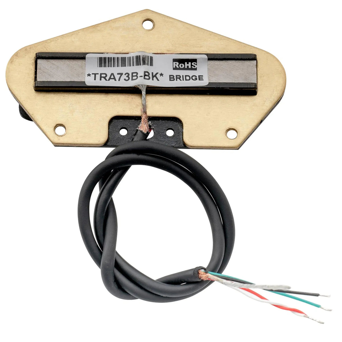 Artec TRA73 Alnico 5 Rail Blade Humbucker Bridge Pickup 12K for Tele Style Electric Guitar