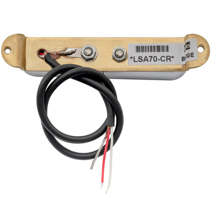 Artec LSA70 Alnico 5 Lipstick Style Single Coil Bridge Pickup 7.5K for Strat Style Electric Guitar