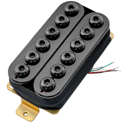Artec HIVB Invader Style Uncovered Adjustable Hexagonal Poles Ceramic Humbucker Electric Guitar Bridge Pickup 16.8K