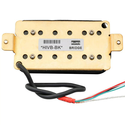 Artec HIVB Invader Style Uncovered Adjustable Hexagonal Poles Ceramic Humbucker Electric Guitar Bridge Pickup 16.8K