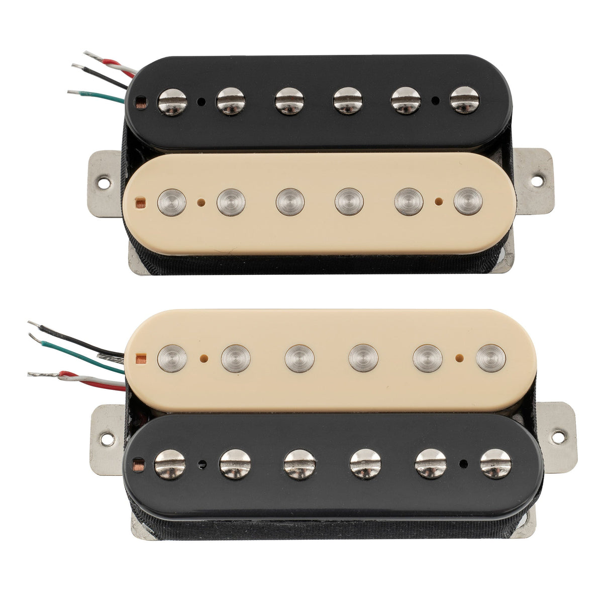 Artec VH-Rock-A Alnico 5 Uncovered Humbucker Electric Guitar Neck Bridge Pickups Set