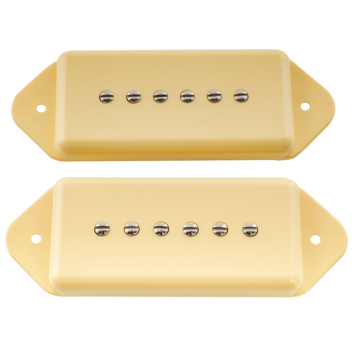 Artec ASA91 Alnico 5 Dog Ear P90 Single Coil Pickup Electric Guitar Neck Bridge Pickups Set 7.5K