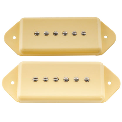 Artec ASA91 Alnico 5 Dog Ear P90 Single Coil Pickup Electric Guitar Neck Bridge Pickups Set 7.5K