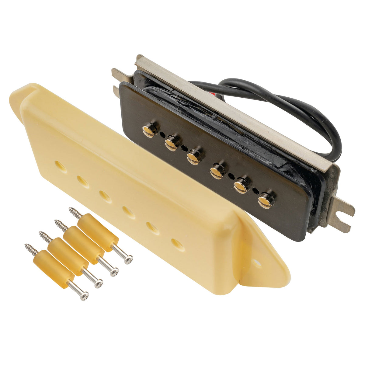 Artec ASA91 Alnico 5 Dog Ear P90 Single Coil Pickup Electric Guitar Neck Bridge Pickups Set 7.5K