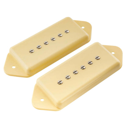Artec ASA91 Alnico 5 Dog Ear P90 Single Coil Pickup Electric Guitar Neck Bridge Pickups Set 7.5K