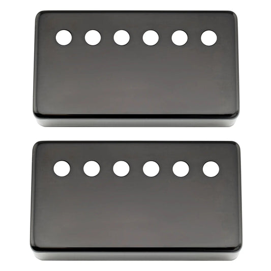 Musiclily Pro 49.2mm Nickel Silver Alloy Humbucker Pickup Covers Set for American made Electric Guitar