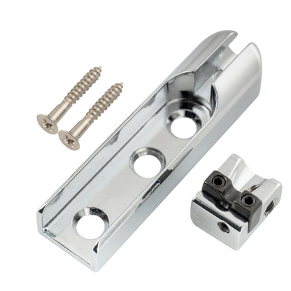 Musiclily Pro BB001 Individual Bass Bridge Single String Lock-Down Bass Bridge for 3rd/4th String