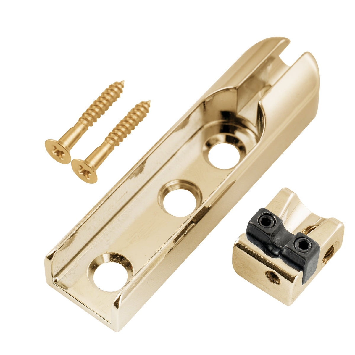 Musiclily Pro BB001 Individual Bass Bridge Single String Lock-Down Bass Bridge for 3rd/4th String