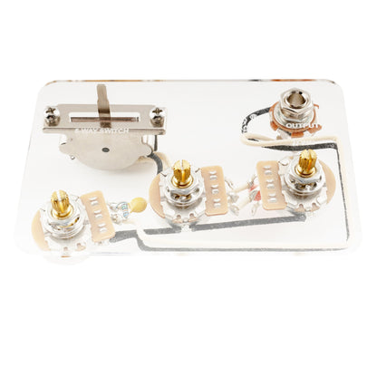 Musiclily Pro Electric Guitar Pre-wired Wiring Harness Upgrade for Import Style ST SSS with 5-Way Switch and 2A1B Pots