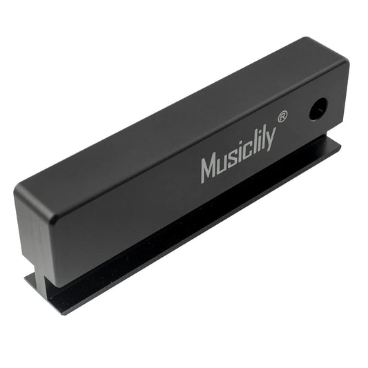 Musiclily Pro 4.5 Inch Aluminum Fretbar Understring Leveler Fingerboard Fret Sanding Leveling Beam File Bar Luthier Tool for Guitar Bass Repair and Maintenance