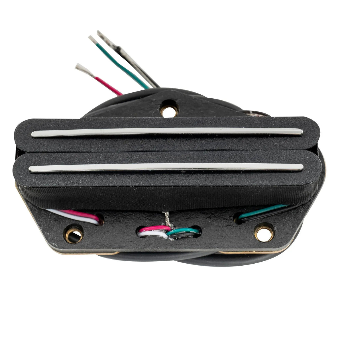 Musiclily Pro TL-DPMA Alnico 5 Rail Blade Single Coil Sized Humbucker Bridge Pickup Medium Output 9.5K for Tele Style Electric Guitar