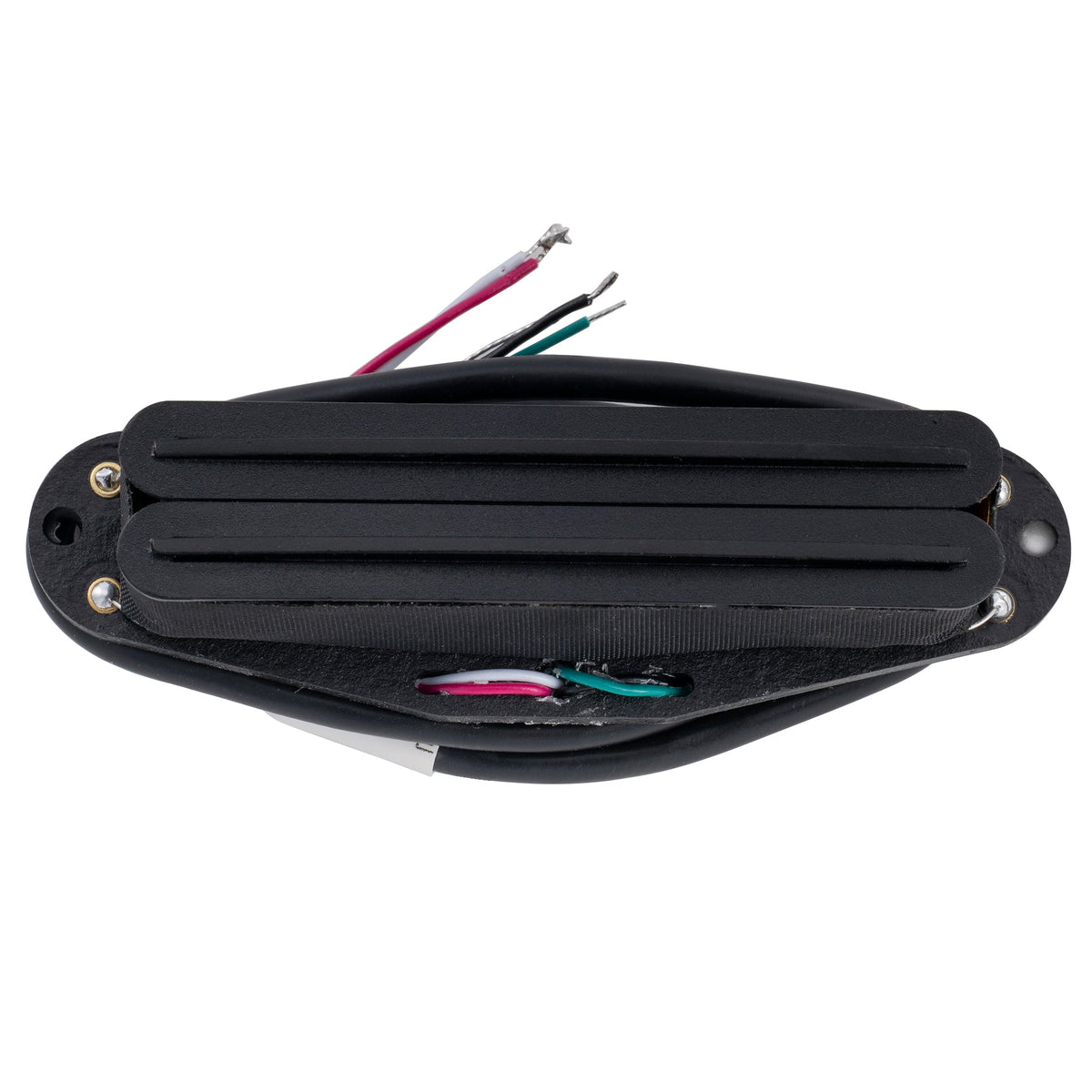 Musiclily Pro ST-DPLA Alnico 5 Rail Blade Single Coil Sized Humbucker Pickup 6.2K for Strat Style Electric Guitar