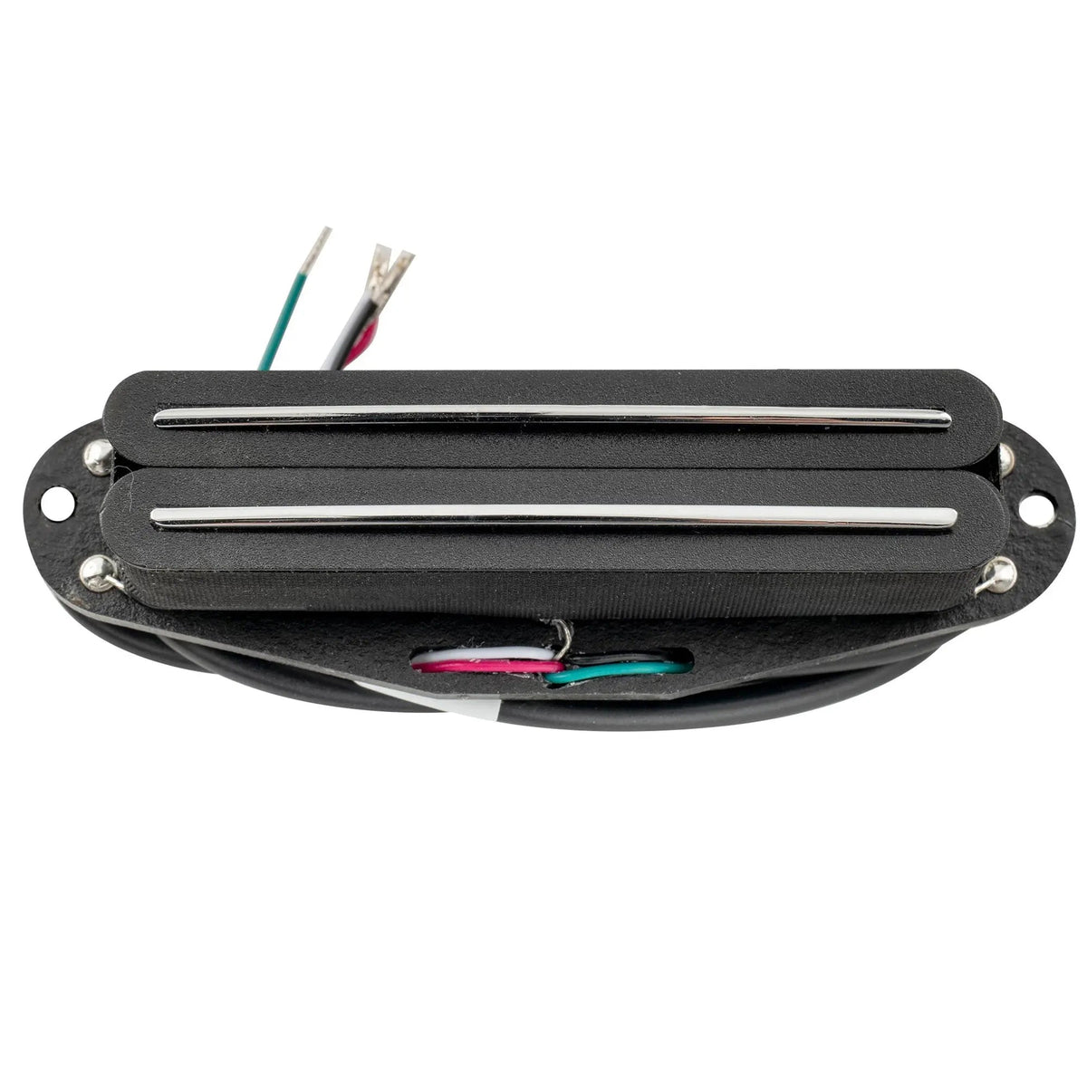 Musiclily Pro ST-DPLA Alnico 5 Rail Blade Single Coil Sized Humbucker Pickup 6.2K for Strat Style Electric Guitar