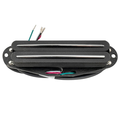 Musiclily Pro ST-DPLA Alnico 5 Rail Blade Single Coil Sized Humbucker Pickup 6.2K for Strat Style Electric Guitar