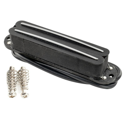 Musiclily Pro ST-DPLA Alnico 5 Rail Blade Single Coil Sized Humbucker Pickup 6.2K for Strat Style Electric Guitar