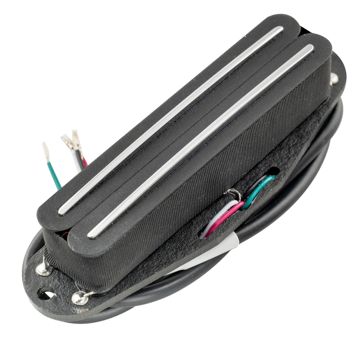 Musiclily Pro ST-DPLA Alnico 5 Rail Blade Single Coil Sized Humbucker Pickup 6.2K for Strat Style Electric Guitar