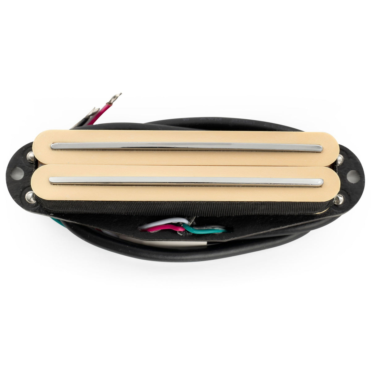 Musiclily Pro ST-DPLA Alnico 5 Rail Blade Single Coil Sized Humbucker Pickup 6.2K for Strat Style Electric Guitar