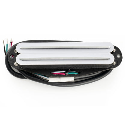 Musiclily Pro ST-DPLA Alnico 5 Rail Blade Single Coil Sized Humbucker Pickup 6.2K for Strat Style Electric Guitar
