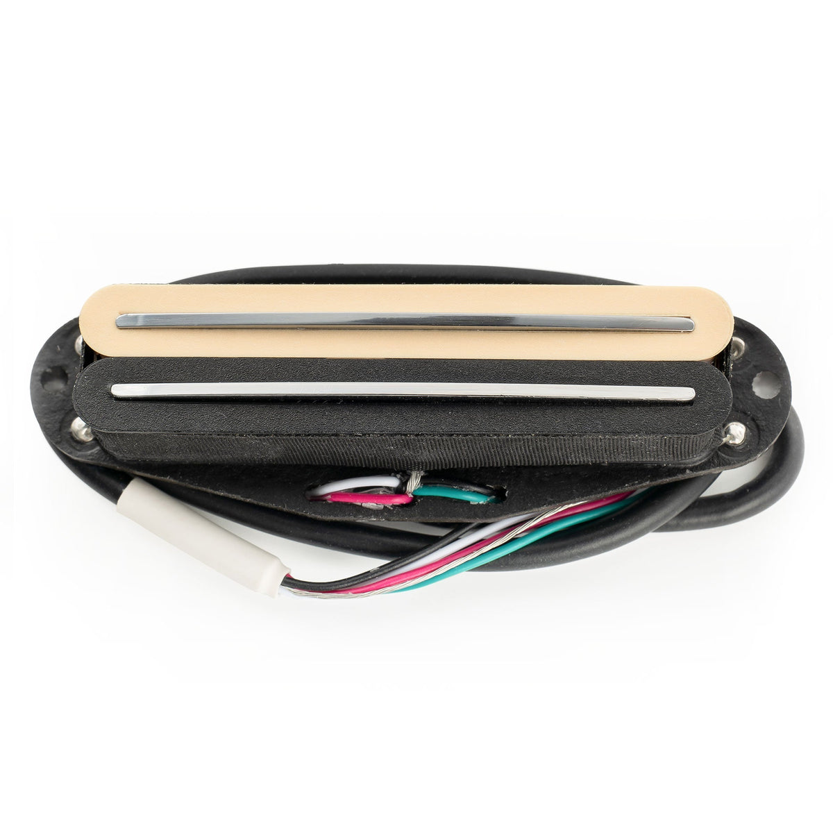 Musiclily Pro ST-DPLA Alnico 5 Rail Blade Single Coil Sized Humbucker Pickup 6.2K for Strat Style Electric Guitar