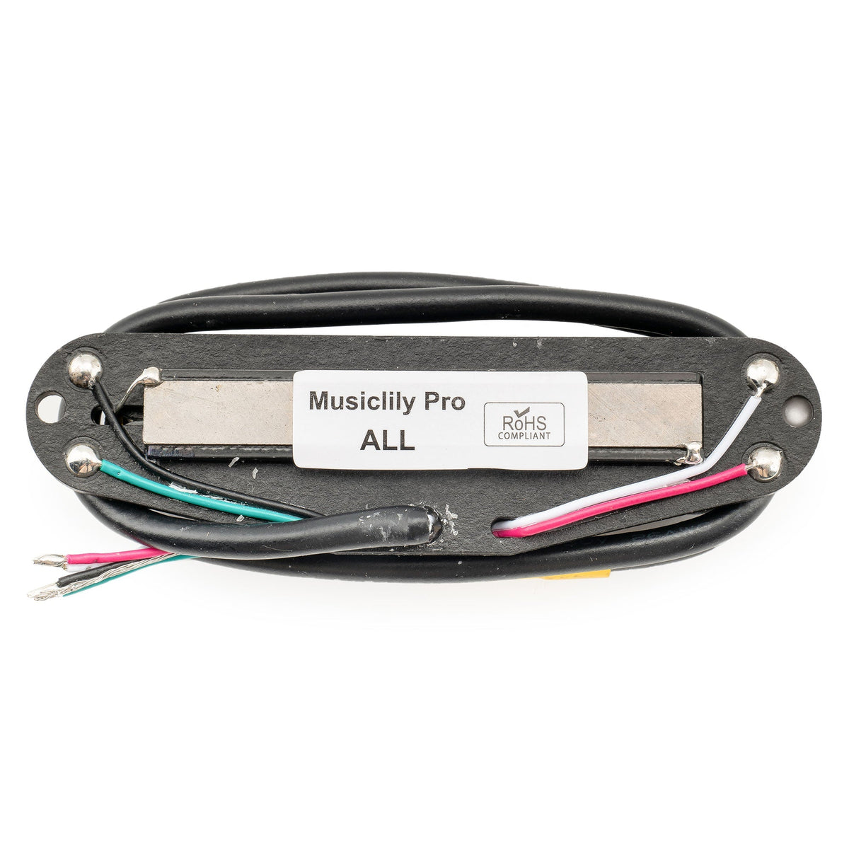 Musiclily Pro ST-DPHA Alnico 5 Rail Blade Single Coil Sized Humbucker Pickup 13.2K Super Distortion for Strat Style Electric Guitar