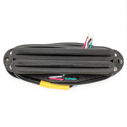 Musiclily Pro ST-DPHA Alnico 5 Rail Blade Single Coil Sized Humbucker Pickup 13.2K Super Distortion for Strat Style Electric Guitar