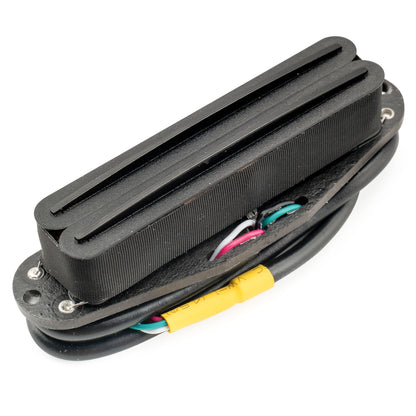 Musiclily Pro ST-DPHA Alnico 5 Rail Blade Single Coil Sized Humbucker Pickup 13.2K Super Distortion for Strat Style Electric Guitar