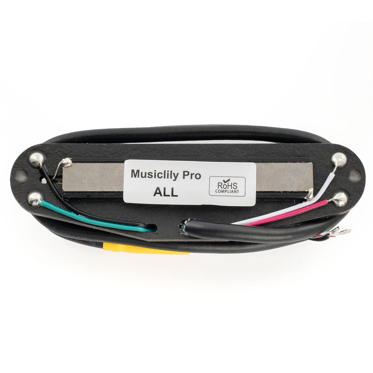 Musiclily Pro ST-DPHA Alnico 5 Rail Blade Single Coil Sized Humbucker Pickup 13.2K Super Distortion for Strat Style Electric Guitar