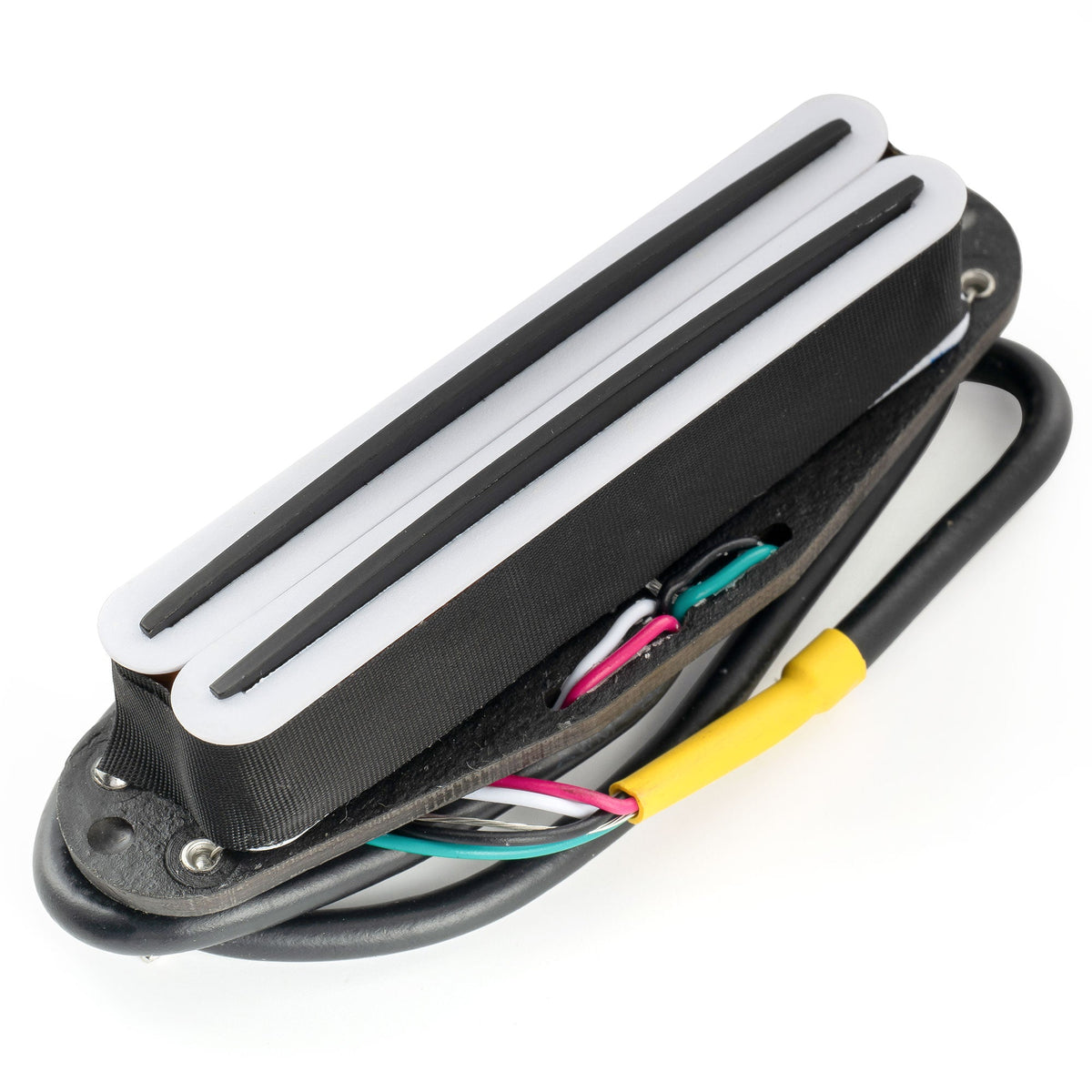 Musiclily Pro ST-DPHA Alnico 5 Rail Blade Single Coil Sized Humbucker Pickup 13.2K Super Distortion for Strat Style Electric Guitar