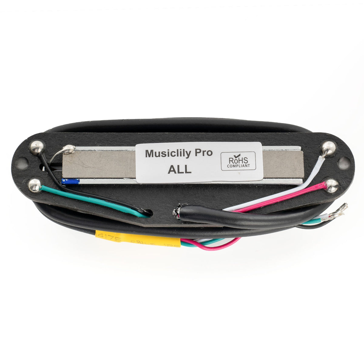 Musiclily Pro ST-DPHA Alnico 5 Rail Blade Single Coil Sized Humbucker Pickup 13.2K Super Distortion for Strat Style Electric Guitar