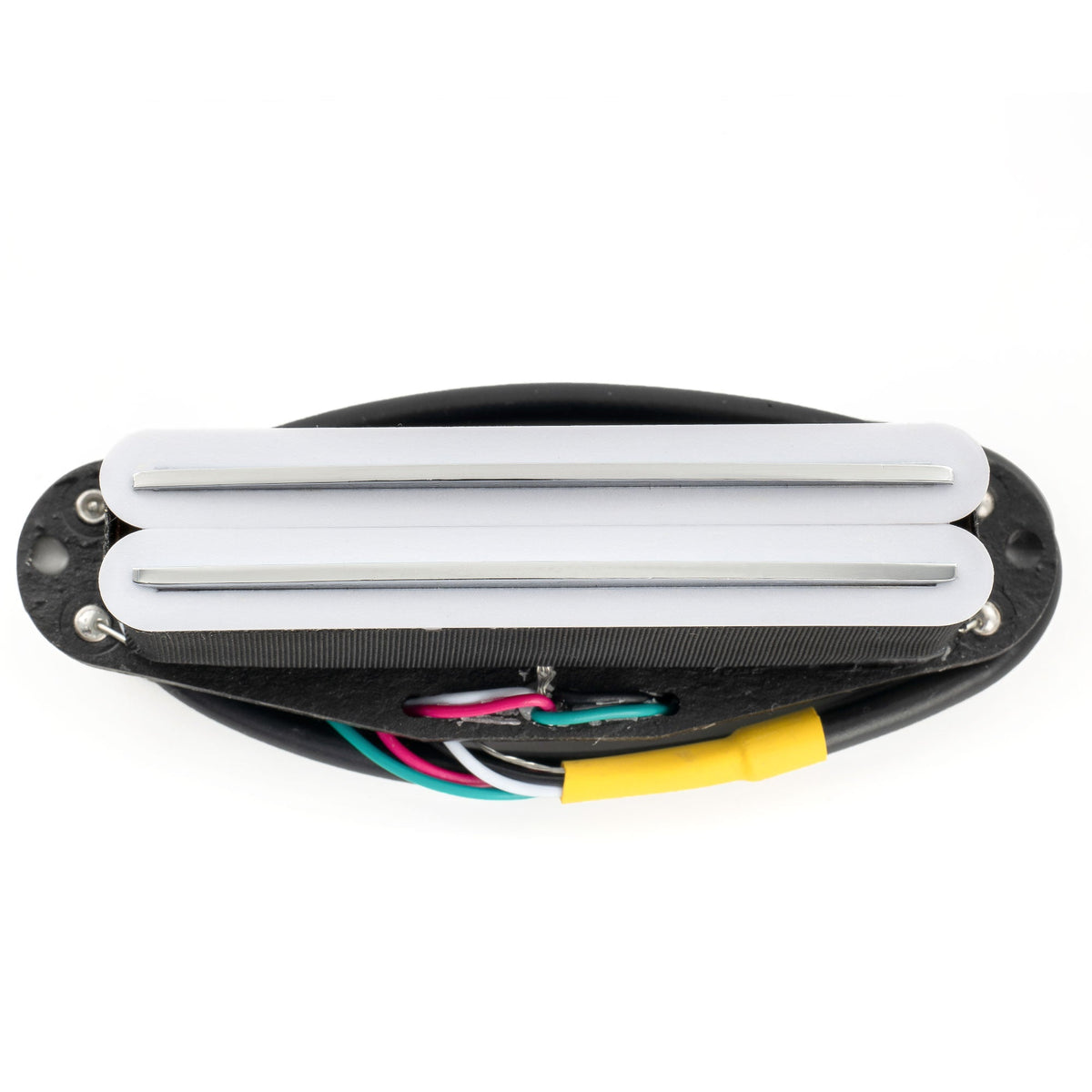Musiclily Pro ST-DPHA Alnico 5 Rail Blade Single Coil Sized Humbucker Pickup 13.2K Super Distortion for Strat Style Electric Guitar