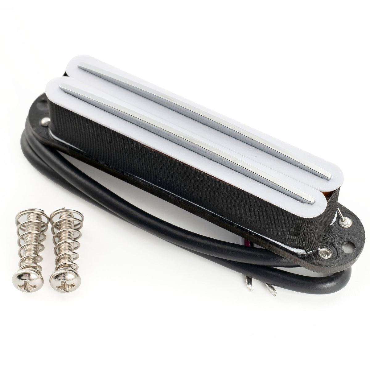 Musiclily Pro ST-DPHA Alnico 5 Rail Blade Single Coil Sized Humbucker Pickup 13.2K Super Distortion for Strat Style Electric Guitar