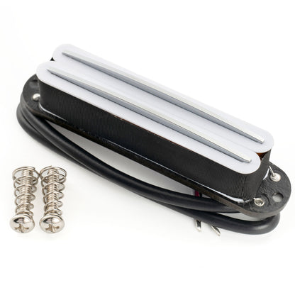 Musiclily Pro ST-DPHA Alnico 5 Rail Blade Single Coil Sized Humbucker Pickup 13.2K Super Distortion for Strat Style Electric Guitar