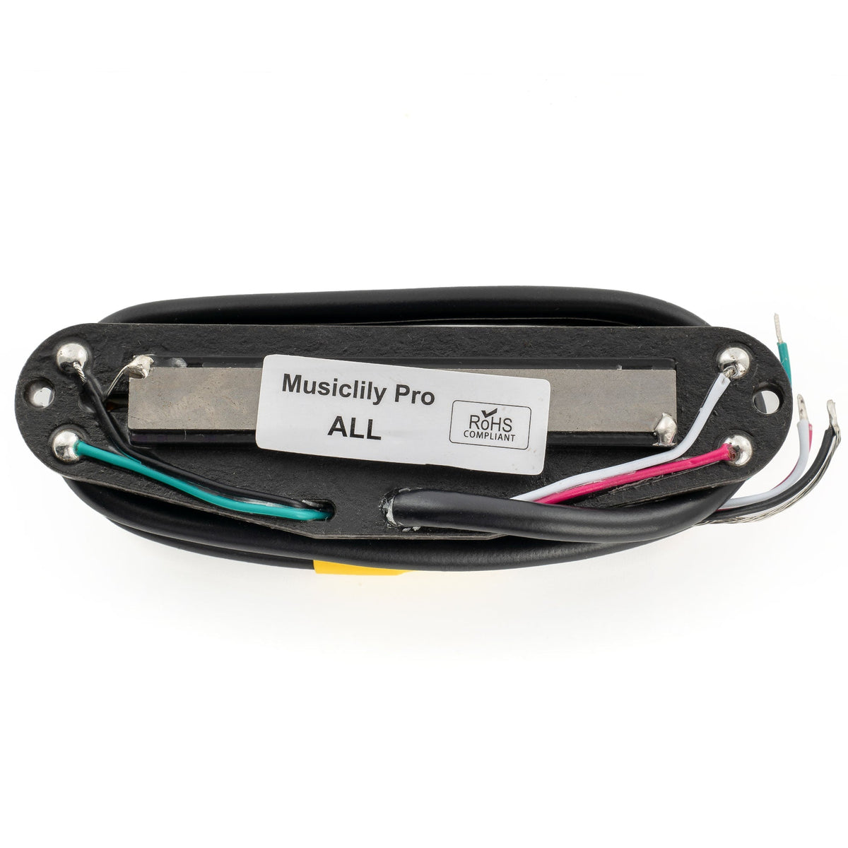 Musiclily Pro ST-DPHA Alnico 5 Rail Blade Single Coil Sized Humbucker Pickup 13.2K Super Distortion for Strat Style Electric Guitar