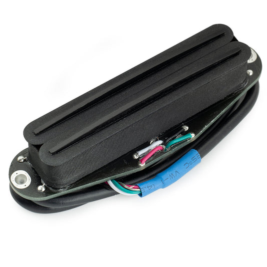 Musiclily Pro ST-DPMC Ceramic Rail Blade Single Coil Sized Humbucker Pickup 9.6K for Strat Style Electric Guitar