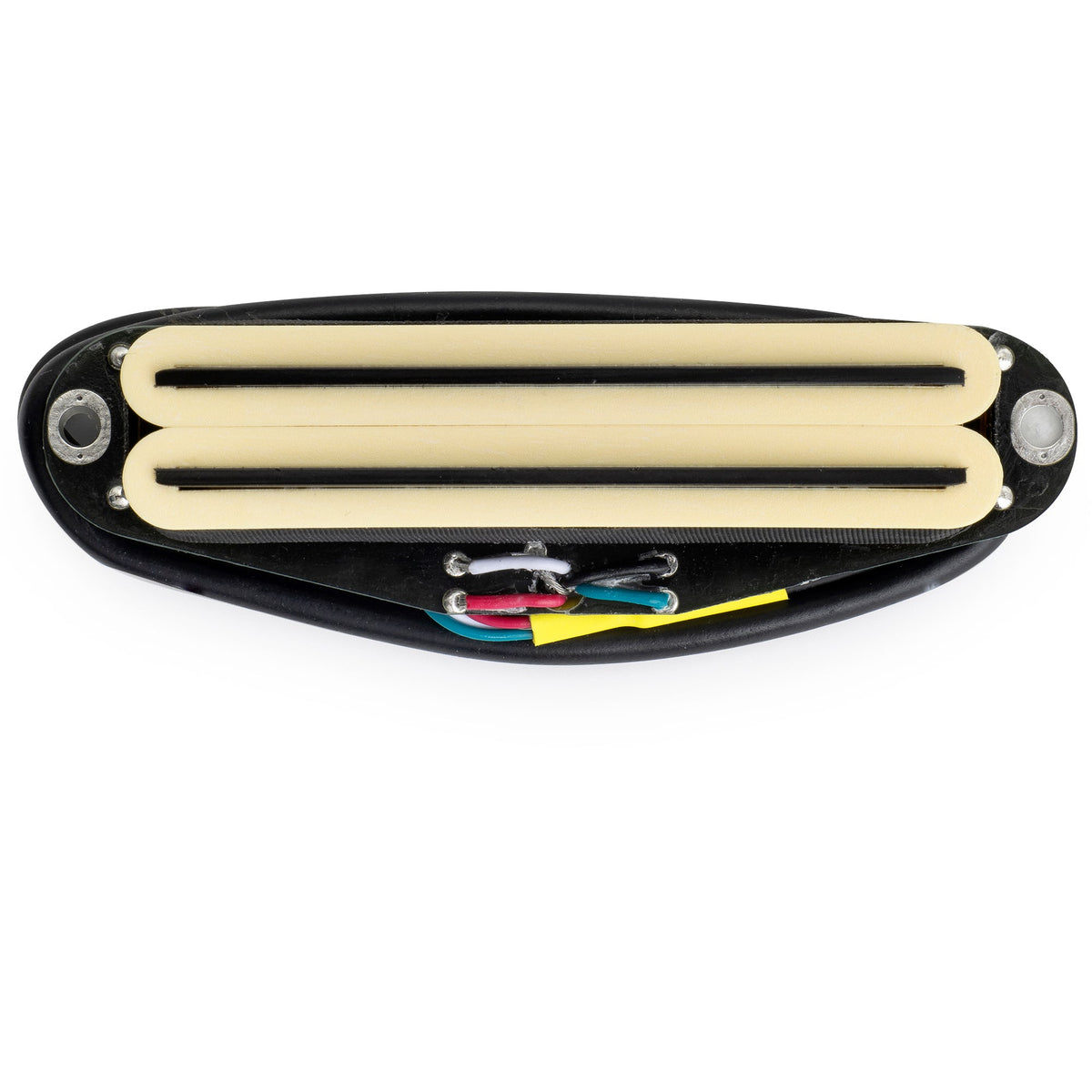 Musiclily Pro ST-DPHC Ceramic Rail Blade Single Coil Sized Humbucker Pickup 13.2K Super Distortion for Strat Style Electric Guitar