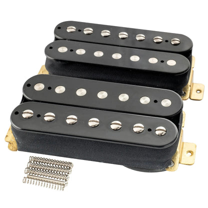 Artec HBA117 Alnico 5 Uncovered Humbucker 7-String Electric Guitar Neck Bridge Pickups Set