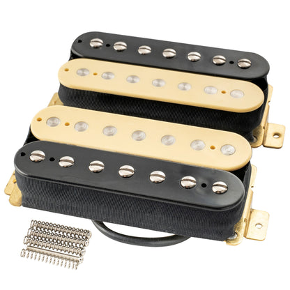 Artec HBA117 Alnico 5 Uncovered Humbucker 7-String Electric Guitar Neck Bridge Pickups Set