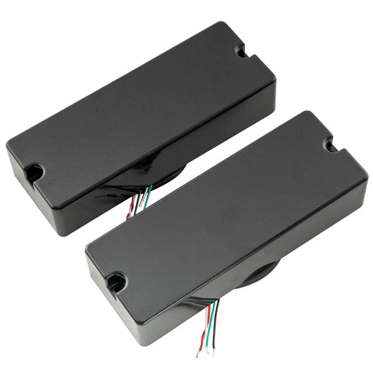 Artec MDC5 Ceramic Soapbar Style Bass Pickup Neck Bridge Pickups Set 14.4K for 5-String Bass