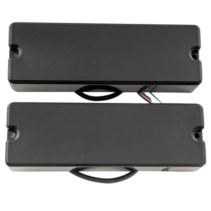 Artec MDC6 Ceramic Soapbar Style Bass Pickup Neck Bridge Pickups Set 16K for 6-String Bass