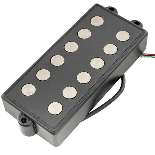 Artec MMC6 Ceramic Soapbar Style Bass Pickup Neck Pickup 14.6K for 6-String MusicMan Style Bass
