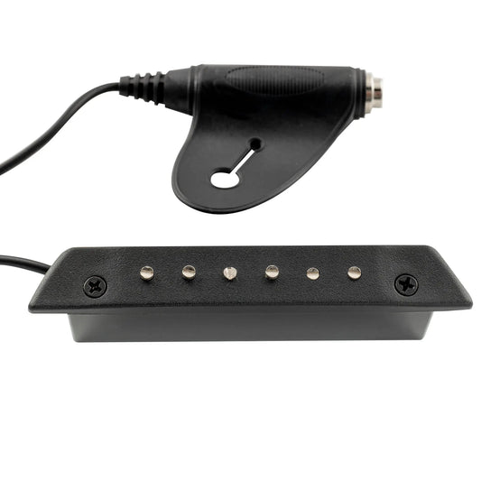 Artec MSP50-OSJ Ceramic Single Coil Soundhole Pickup 7.5K with OSJ Jack for Acoustic Guitar