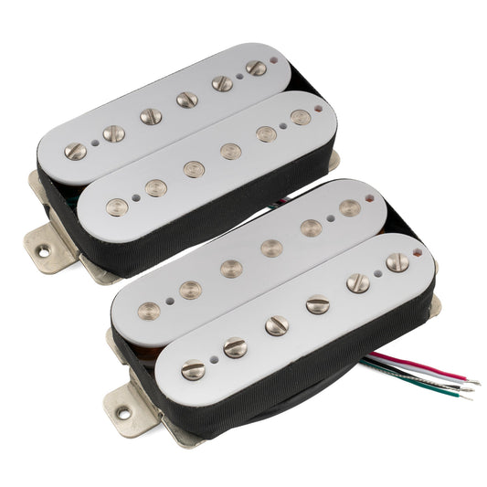 Musiclily Pro LP-OBLA Alnico 5 Uncovered Humbucker Neck Bridge Pickups Set 7.5K/8.8K for Electric Guitar