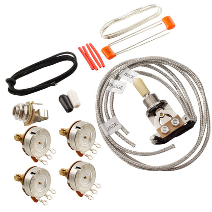 Musiclily Pro LP STD Vintage 50s and Modern 60s DIY Wiring Kit Upgrade for Epiphone LP Style Electric Guitar Switch