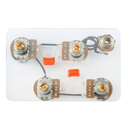 Musiclily Pro LP STD Vintage 50s Pre-wired Wring Harness Kit Upgrade for Epiphone LP Style Electric Guitar Switch