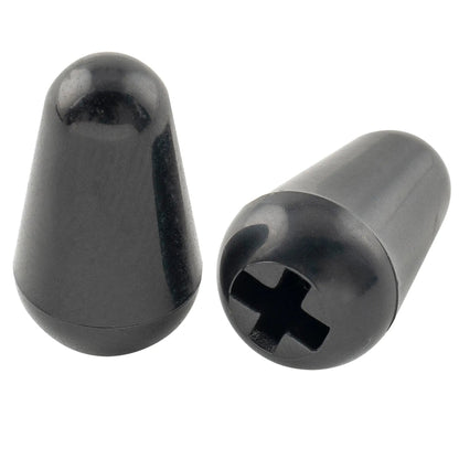 Musiclily Ultra Universal Guitar 5-Way Switch Tips Pickup Selector Lever Switch Knobs for Fender Squier Strat Style Electric Guitar, Set of 2