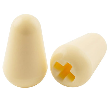 Musiclily Ultra Universal Guitar 5-Way Switch Tips Pickup Selector Lever Switch Knobs for Fender Squier Strat Style Electric Guitar, Set of 2