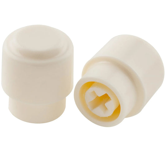 Musiclily Ultra Universal Vintage Style Guitar 3-Way Barrel Switch Tips Pickup Selector Lever Switch Knobs for Fender Squier Tele Style Electric Guitar, Set of 2